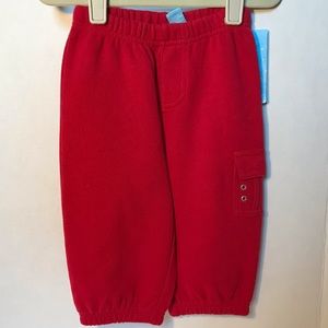 NWT Moonbeams Red Jogger Pants Size 12M
